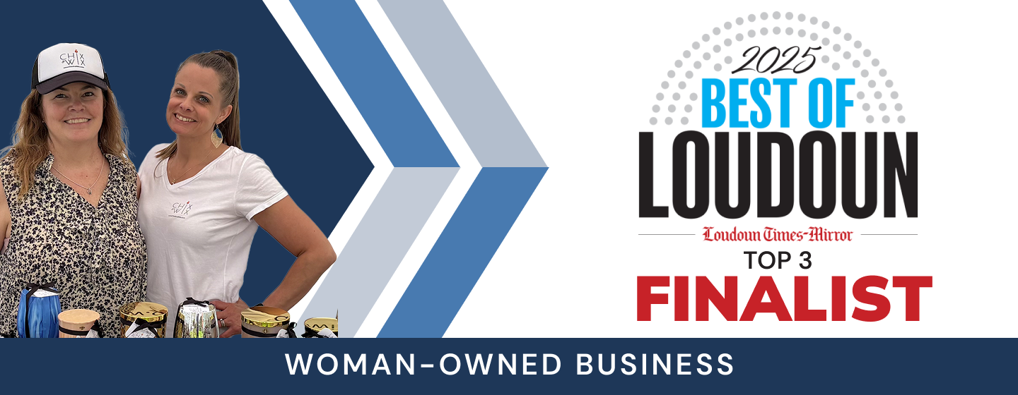 Chix an Wix Named Finalist for 2025 Best of Loudoun Awards in Woman-owned business category
