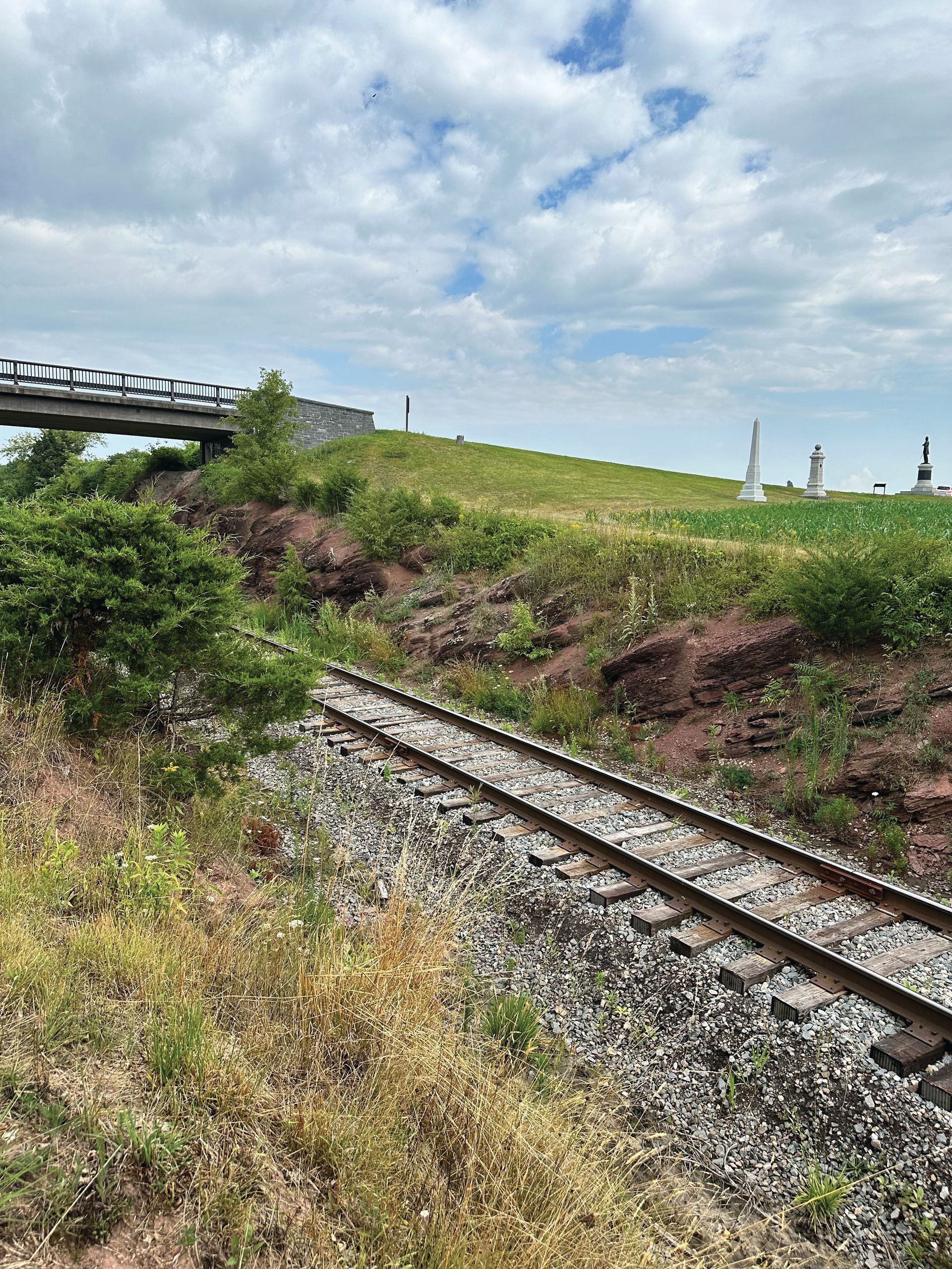 The Railroad Cut, Gettysburg