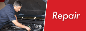 Man Inspecting Engine - Auto Repair