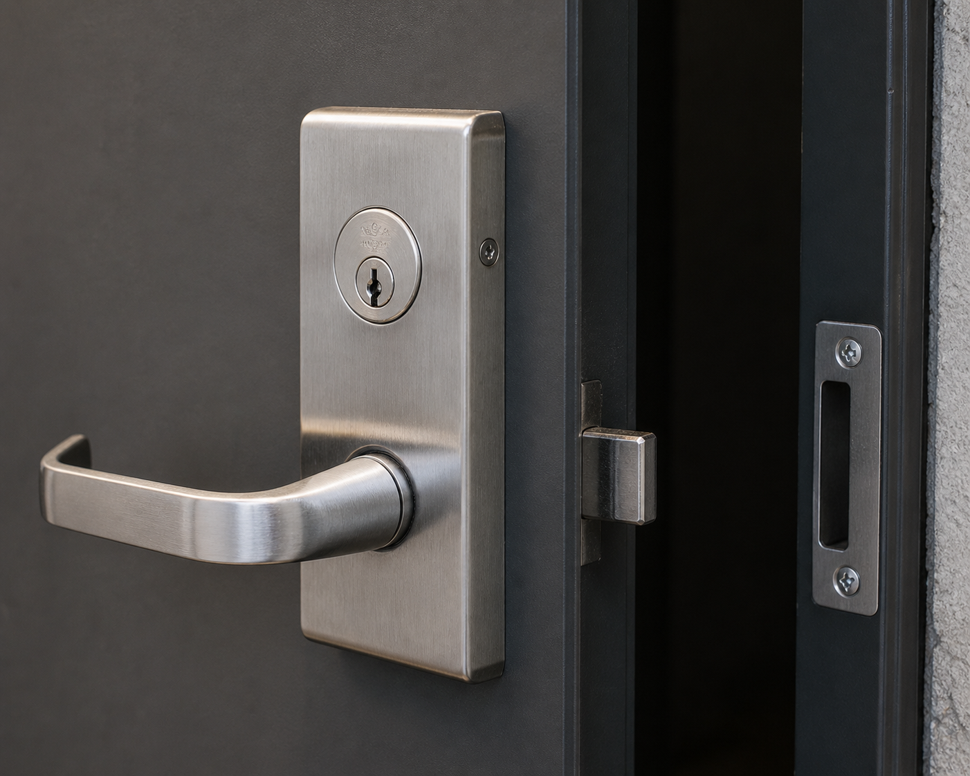 mobile locksmith service for high security lock installation for commercial doors