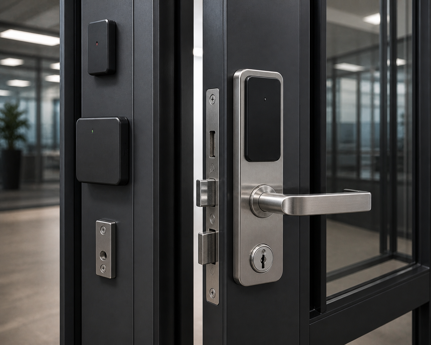 mobile locksmith van providing on site service for commercial locksmithing and high security lock systems
