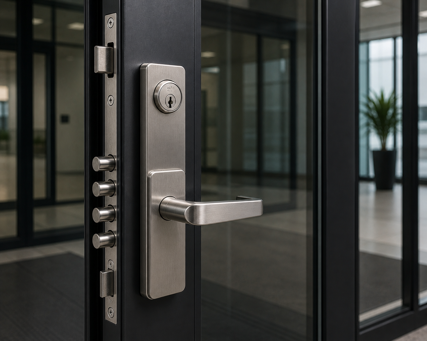 high security commercial lock upgrade and repair in Denver