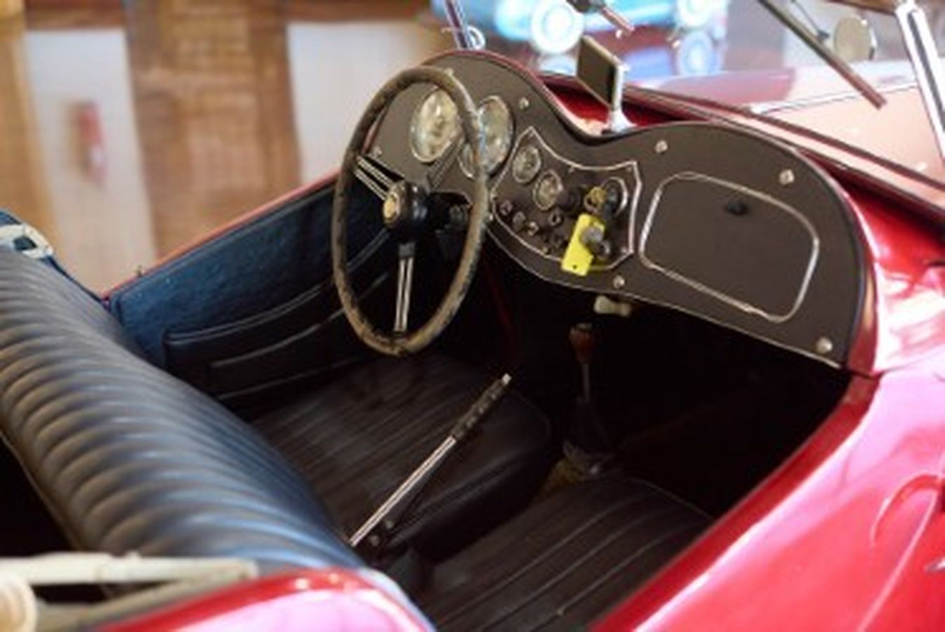 Red convertible interior | Sports Car Shop