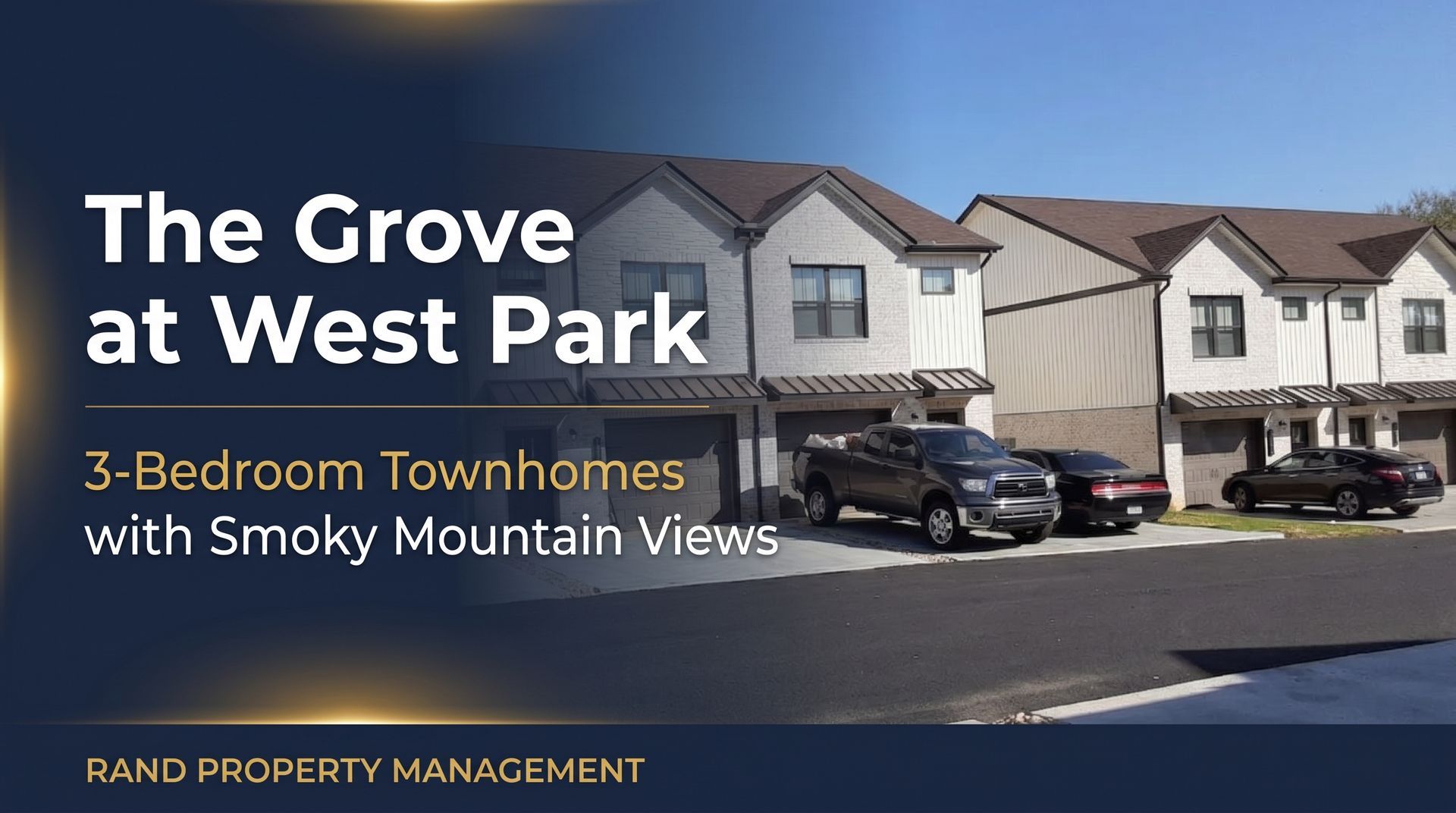 3-Bedroom Townhomes with Mountain Views Near Jefferson City, TN | The Grove at West Park