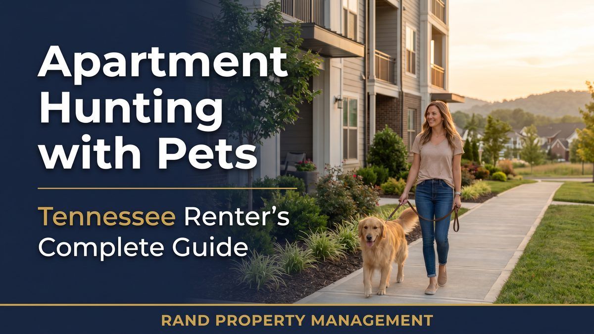 Apartment Hunting with Pets in Tennessee