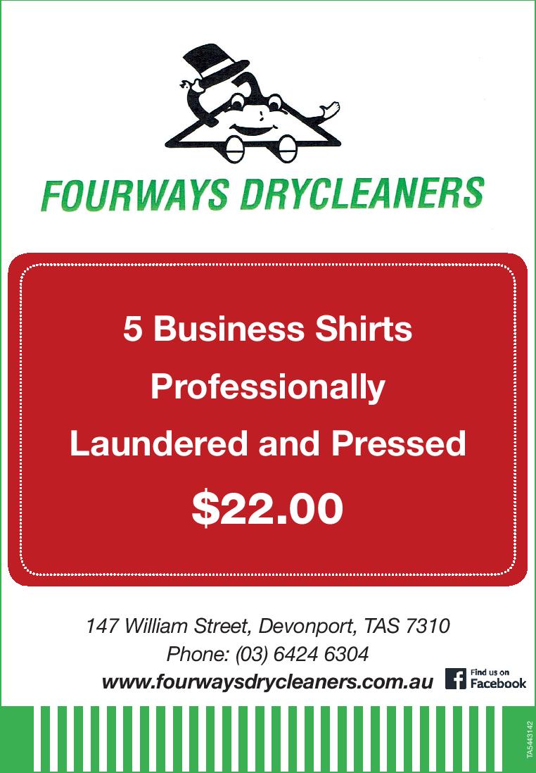 Fourways Drycleaners Devonport, TAS Home