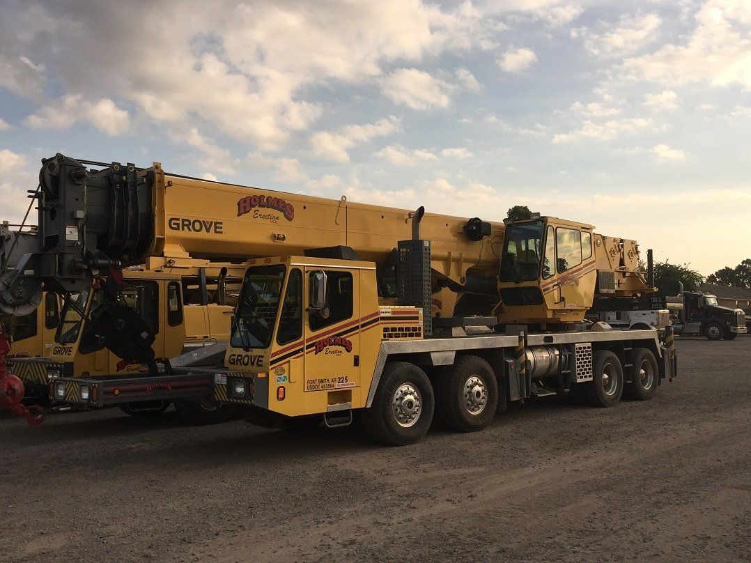 60 Ton Crane | Fort Smith, AR | Holmes Erection Inc.