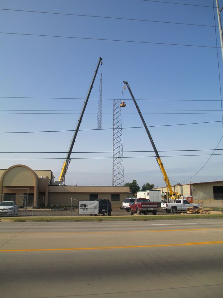 225 Ton Tower Crane | Fort Smith, AR | Holmes Erection Inc.