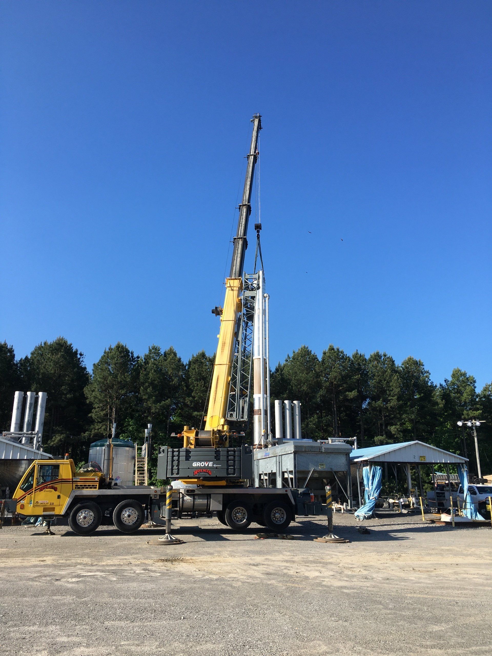 110 Ton Crane | Fort Smith, AR | Holmes Erection Inc.