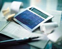 Bookkeeping - Ely - Geoff Spurr & Co - Paperwork and Calculator 