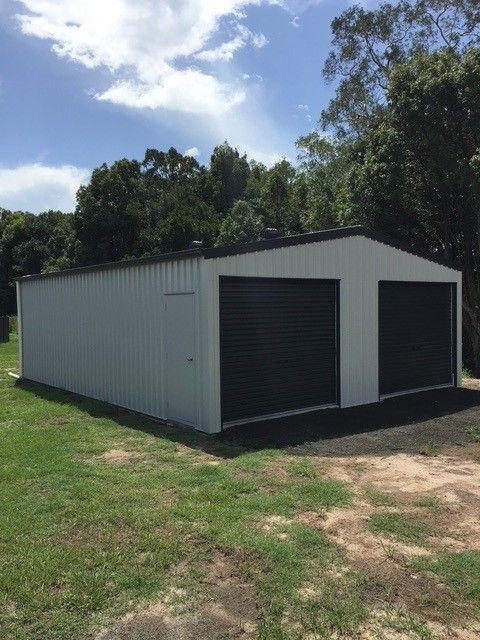 Two roller door shed kit — Northern Rivers Sheds in South Lismore, NSW