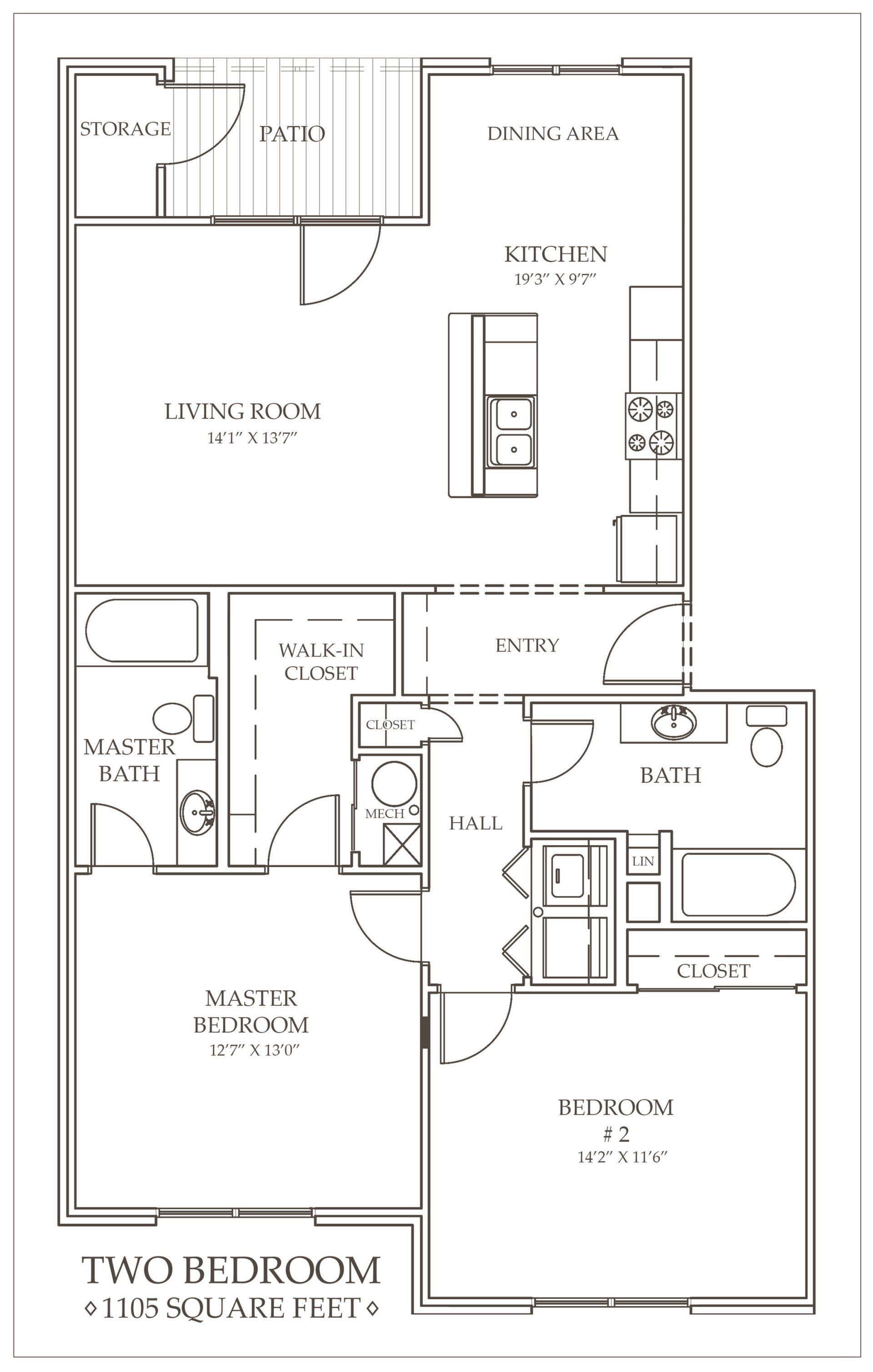 2 Bedroom