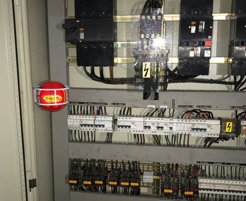 Elide brandblusbal passieve bescherming tegen brand