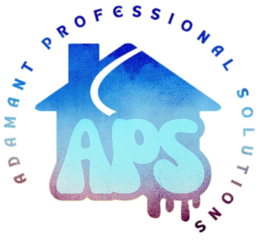 QUALITY, DEPENDABILITY, AFFORDABILITY A logo for aps professional solutions with a house in the center
