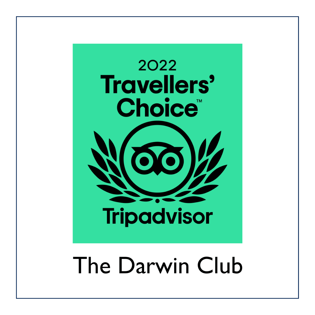 2022 Tripadvisor Travellers's Choice - The Darwin Club