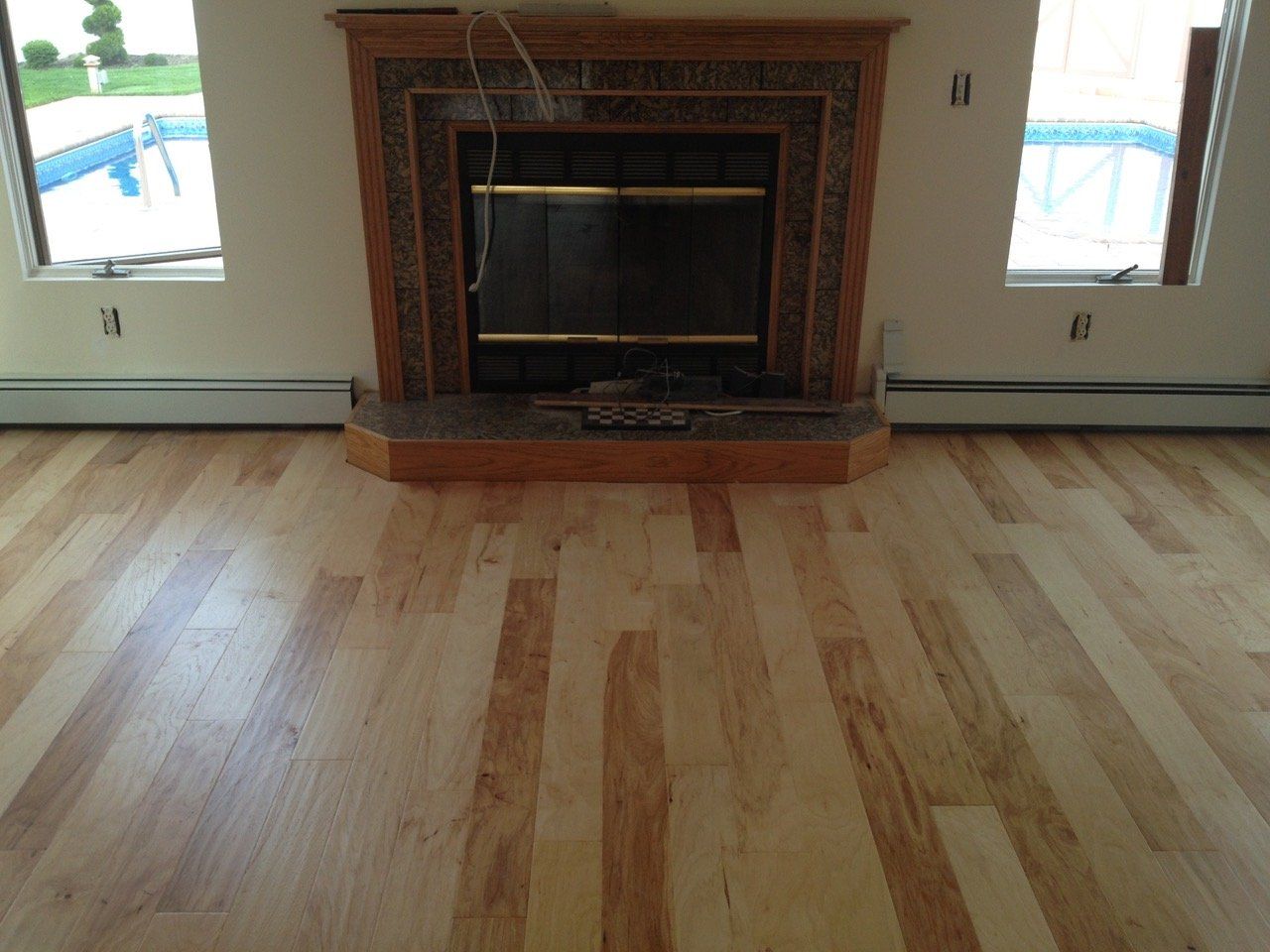 Custom Wood Floor Installation —  Light Colored Flooring in Levittown, NY