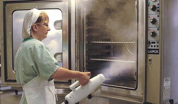 disinfezione a vapore