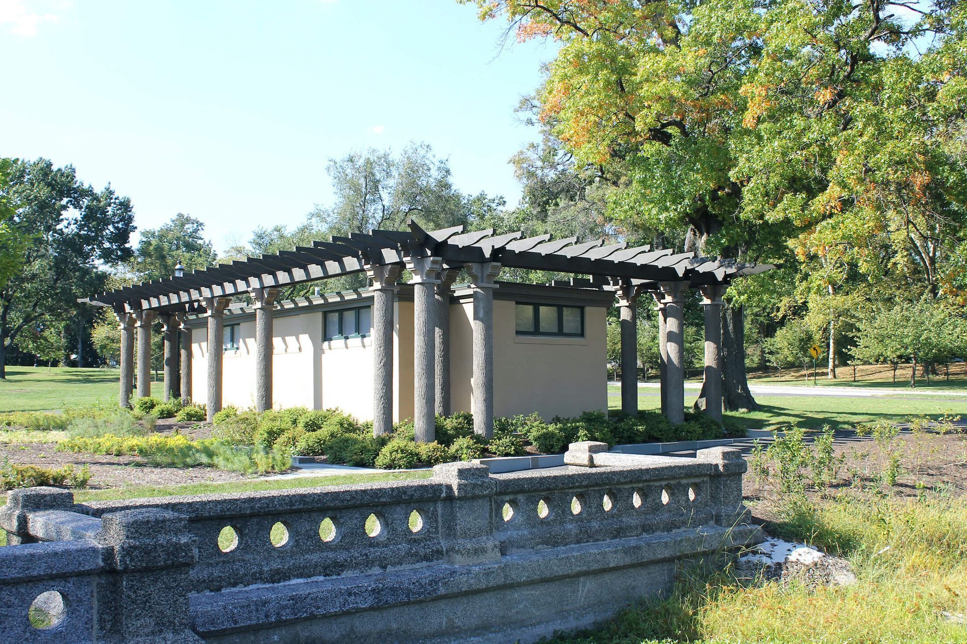 MUSIC COURT PAVILIONS, BRANCH BROOK PARK, NEWARK, NJ
