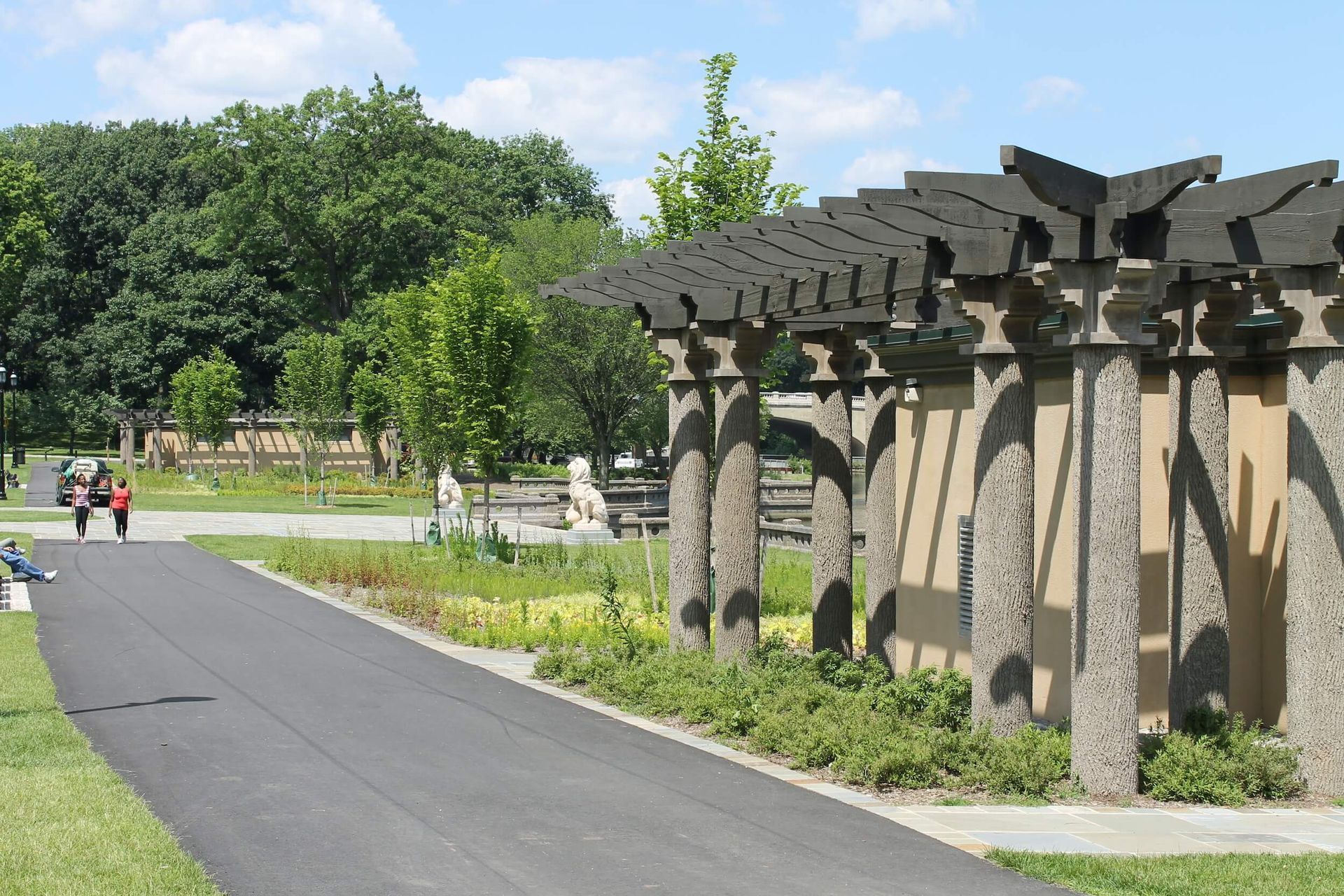 MUSIC COURT PAVILIONS, BRANCH BROOK PARK, NEWARK, NJ
