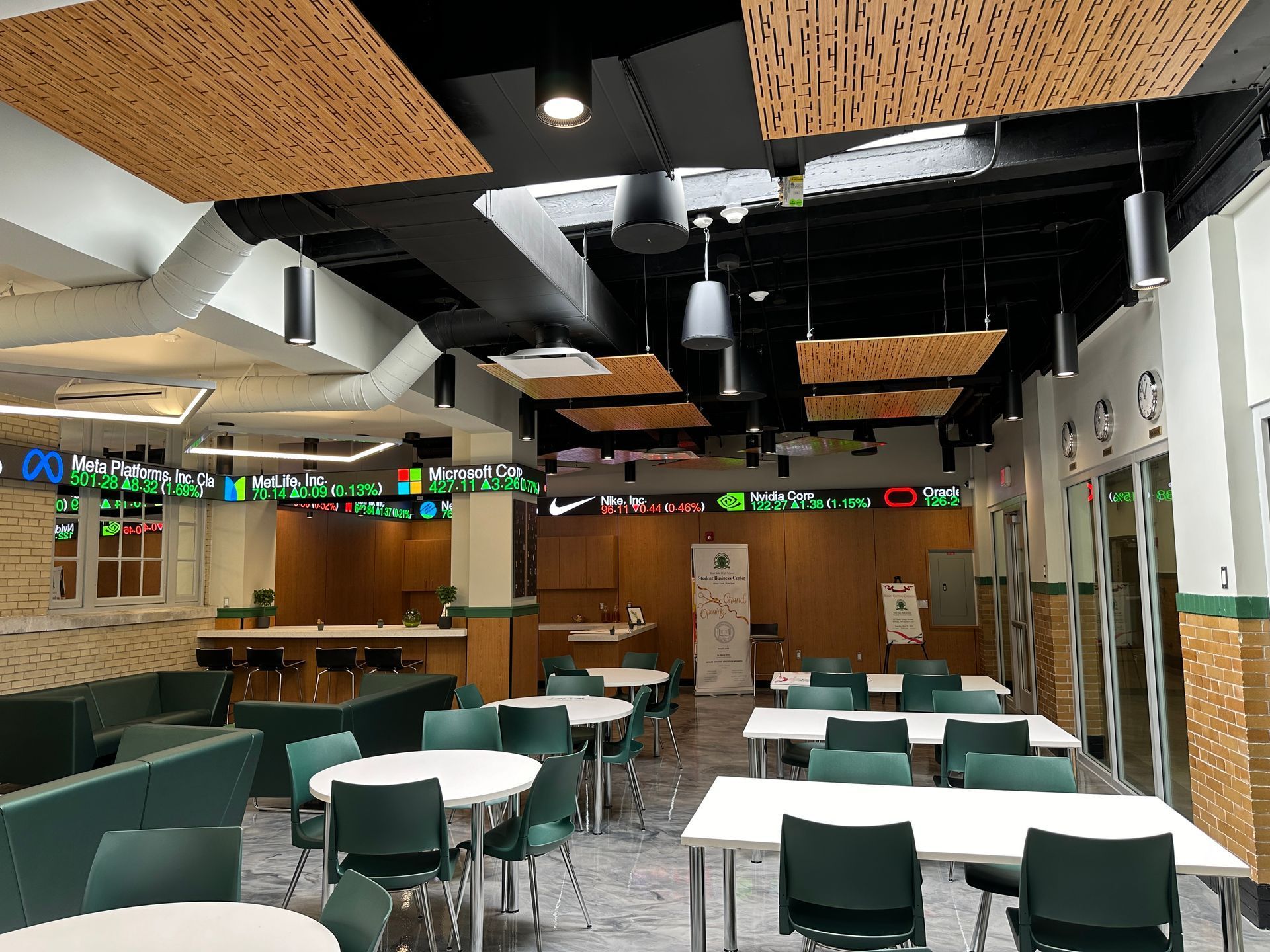 West Side High School Unveils Innovative Student Business Center