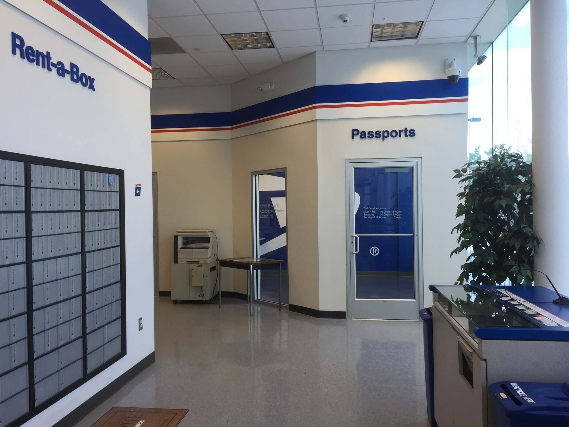 Kilmer Passport Center rennovation by CTS Group, Edison, NJ