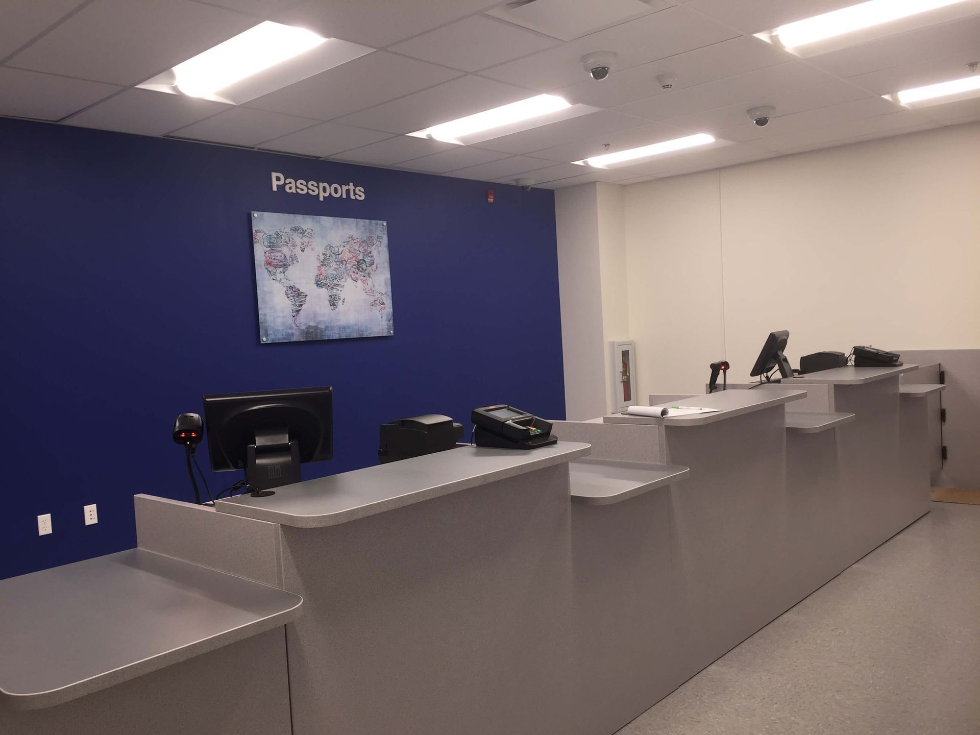 Kilmer Passport Center rennovation by CTS Group, Edison, NJ