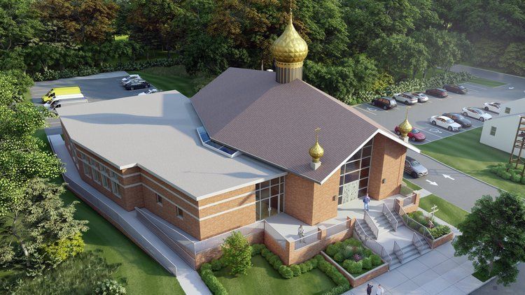Saint John the Baptist Russian Orthodox Church renovation by CTS Group
