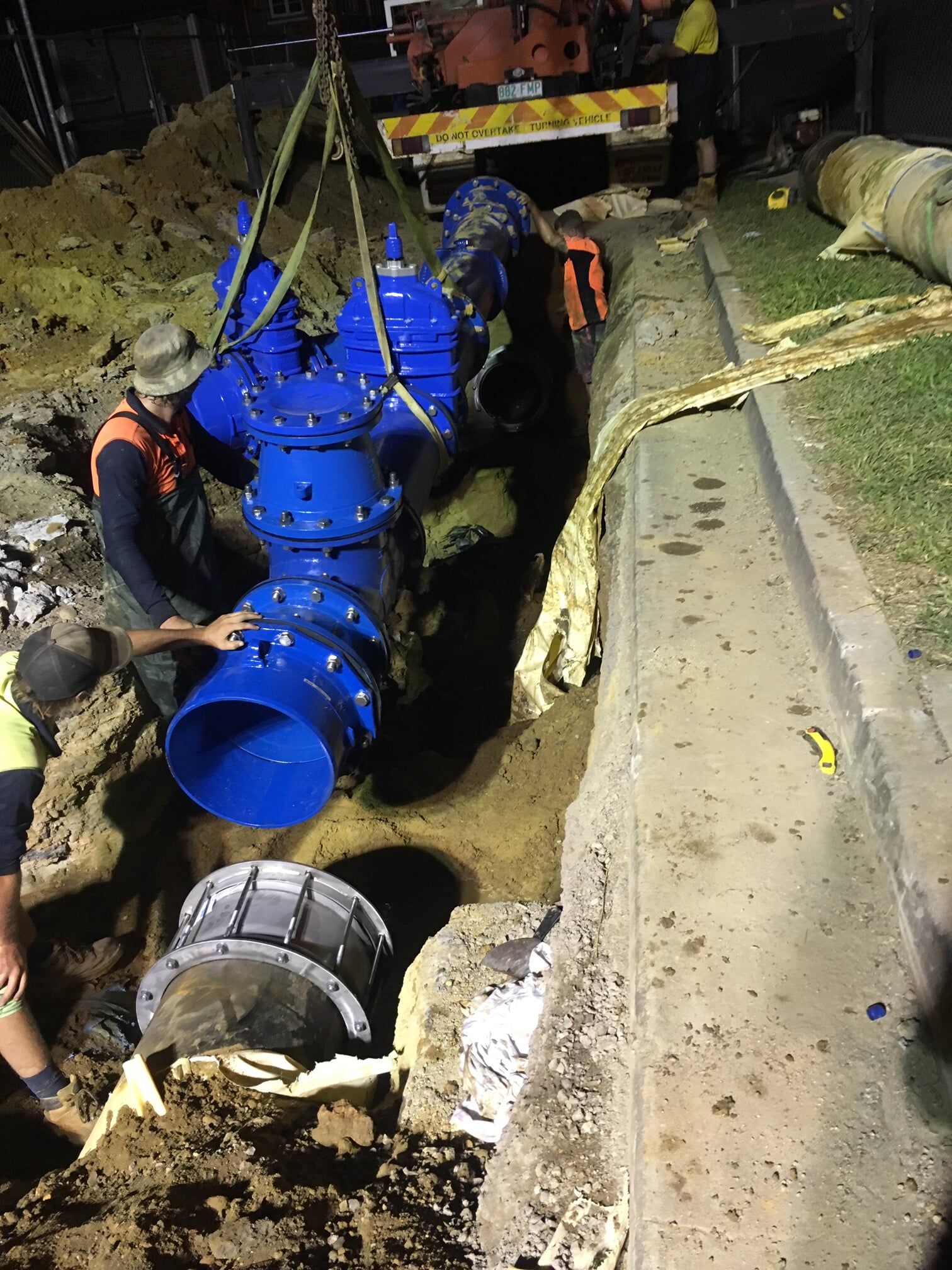 DauAston St Sewer Rising Main Bypass 2 — Far North Plumbing in Mourilyan, QLD