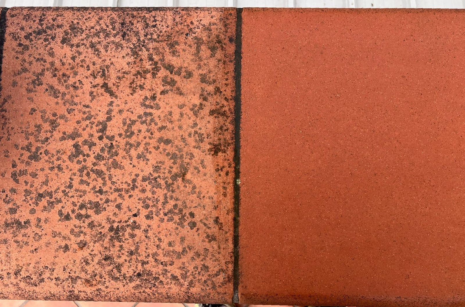 Pulizia soglie esterne in cotto