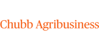 The chubb agribusiness logo is orange on a white background.