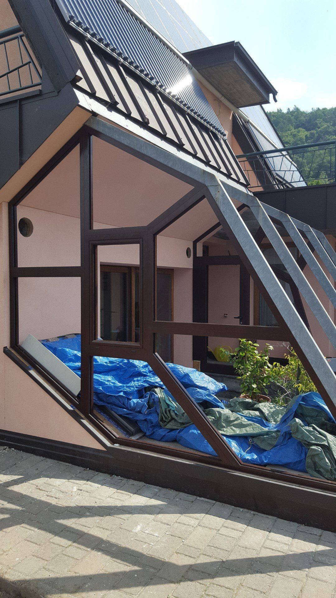 veranda esterna di una casa