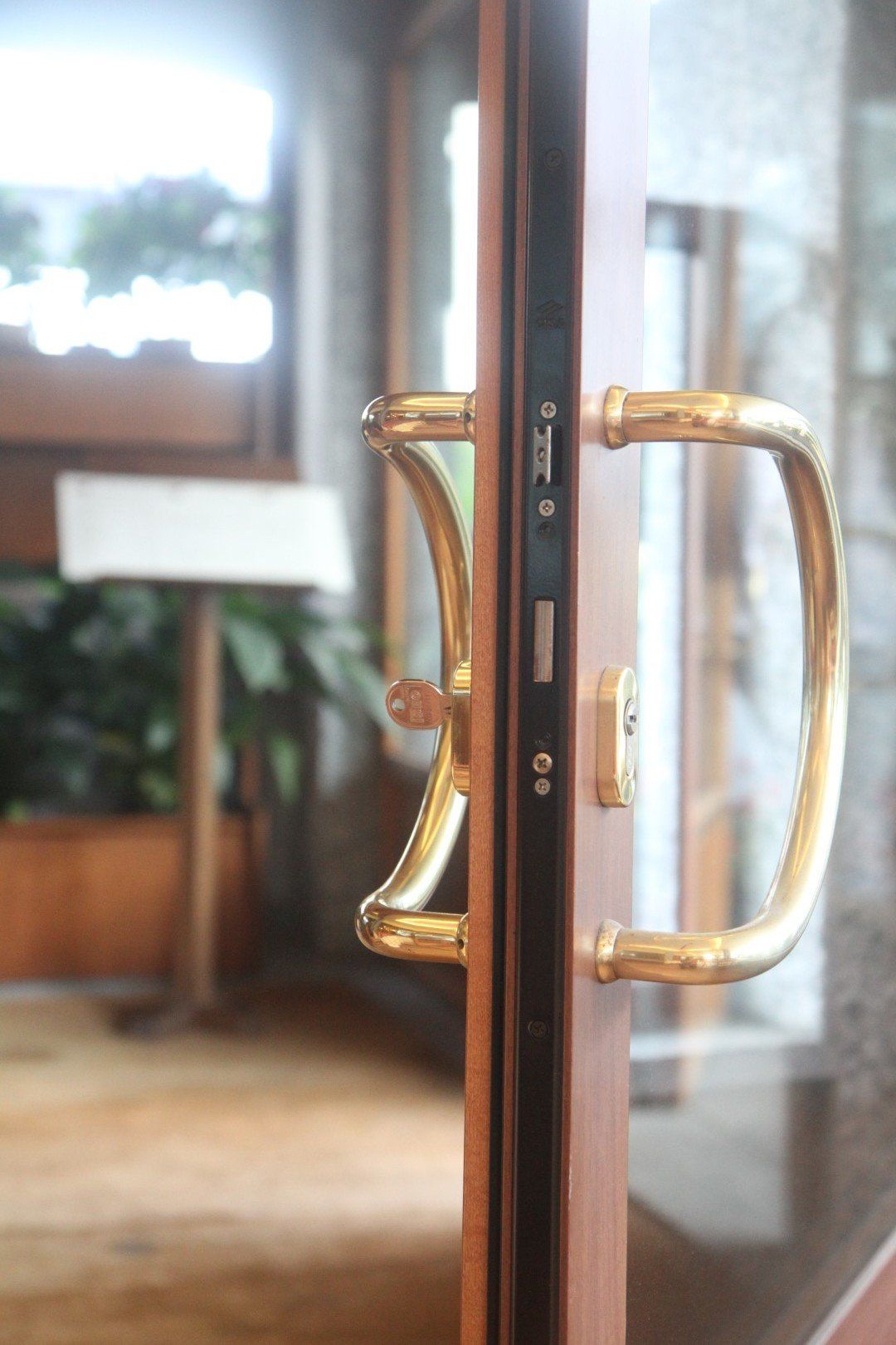 portafinestra in legno