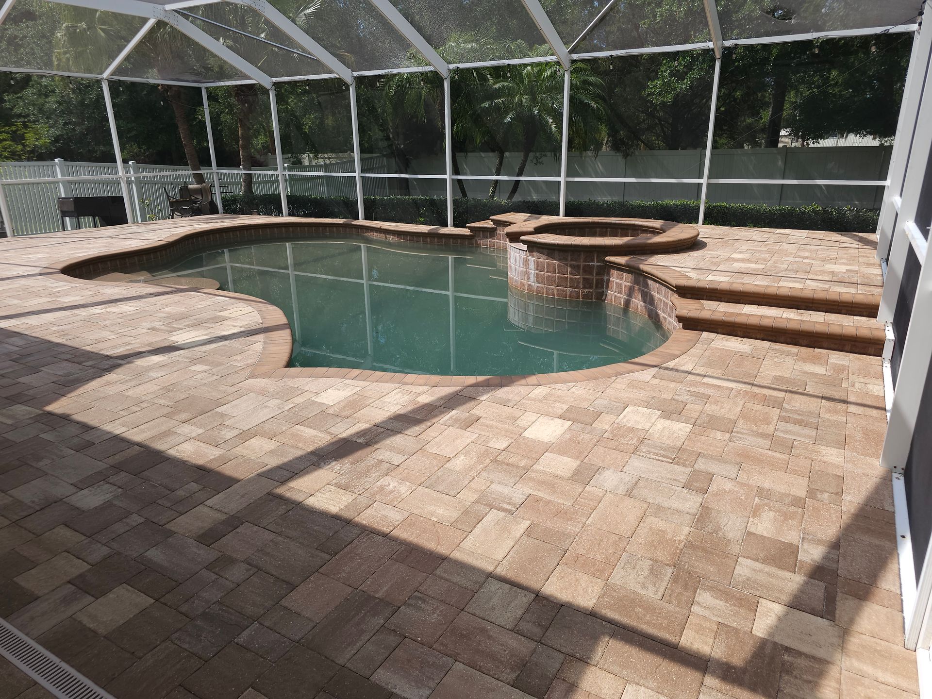 Belgard - Catalina Amaretto Belgard - Catalina Amaretto. Brick paver pool deck in tampa, FL