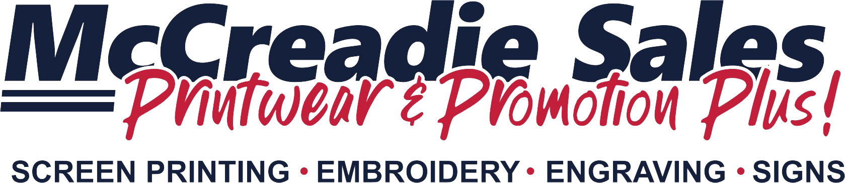 McCreadie Sales Printwear & Promotion Plus Logo