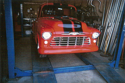 Personalized Exhaust Custom  — Red Striped Car in Bakersfield, CA