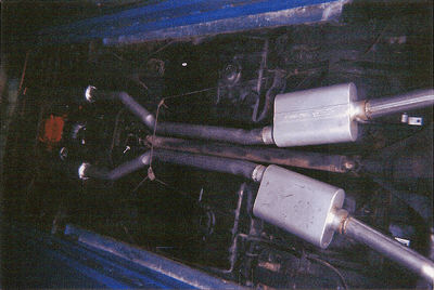 Service Mufflers and Exhausts — Blue Car Exhaust System in Bakersfield, CA