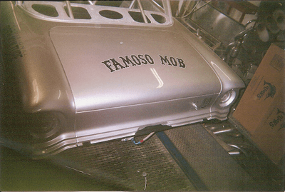 Custom Muffs— Rear Bumper of Grey  Vintage Car in Bakersfield, CA