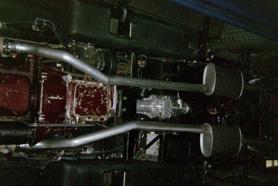 Muffler and Exhausts — Red Classic Car Exhaust System in Bakersfield, CA