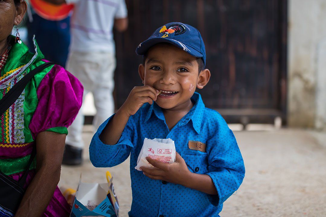 Boy Eating Fries