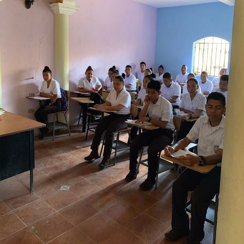 Classroom with Students
