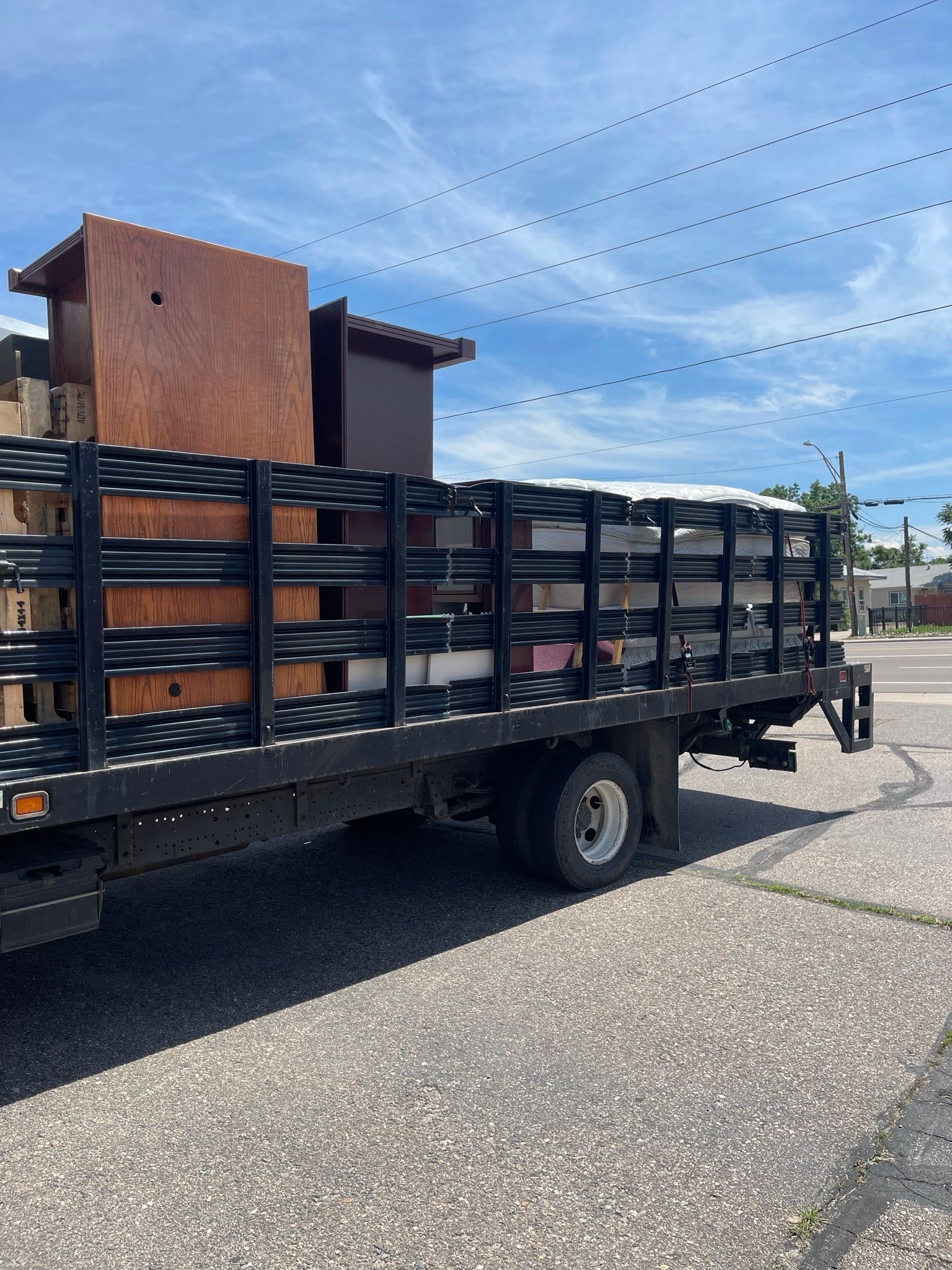 hauling house furniture