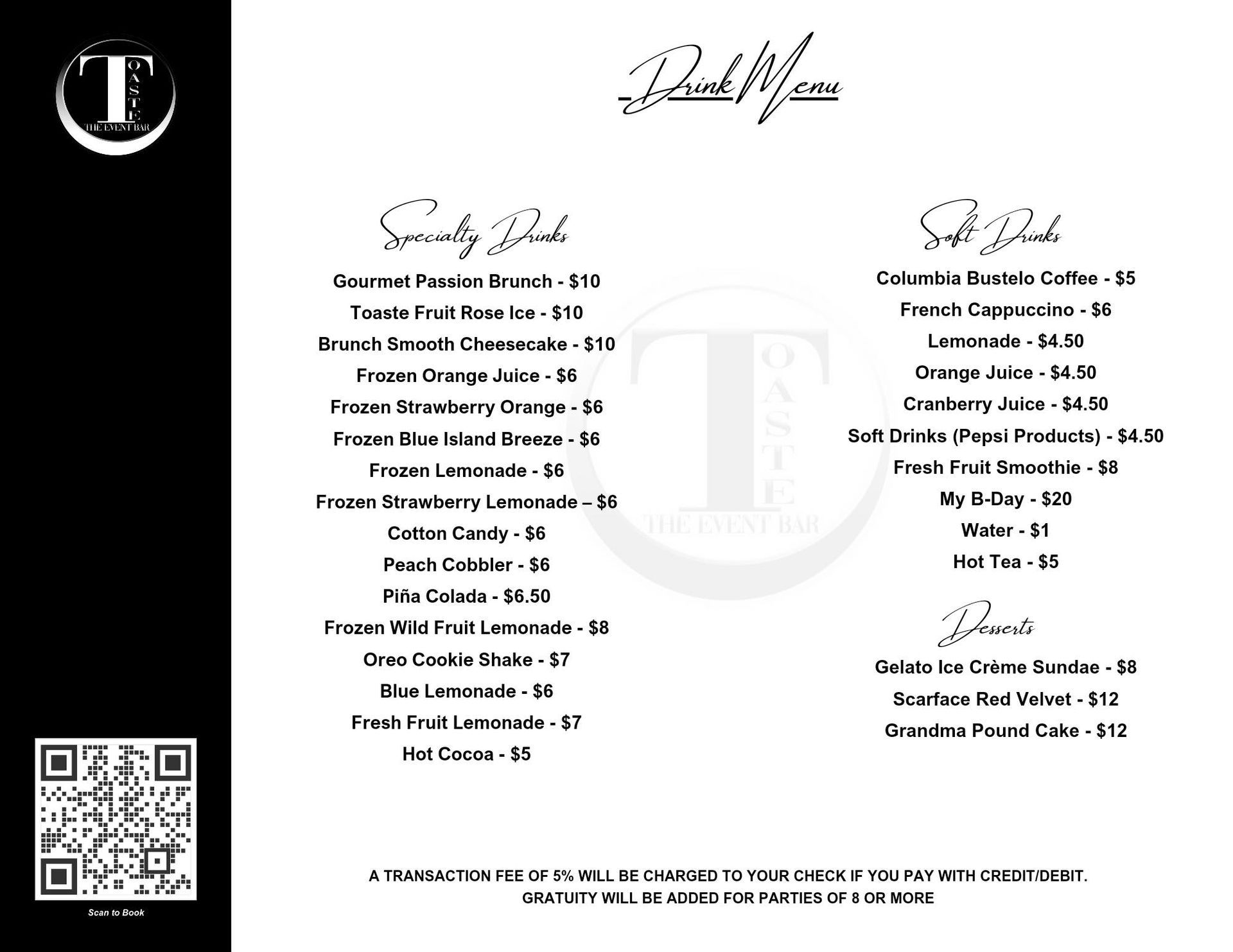 Brunch and Dinner Restaurant Downtown Augusta Augusta, GA Toaste