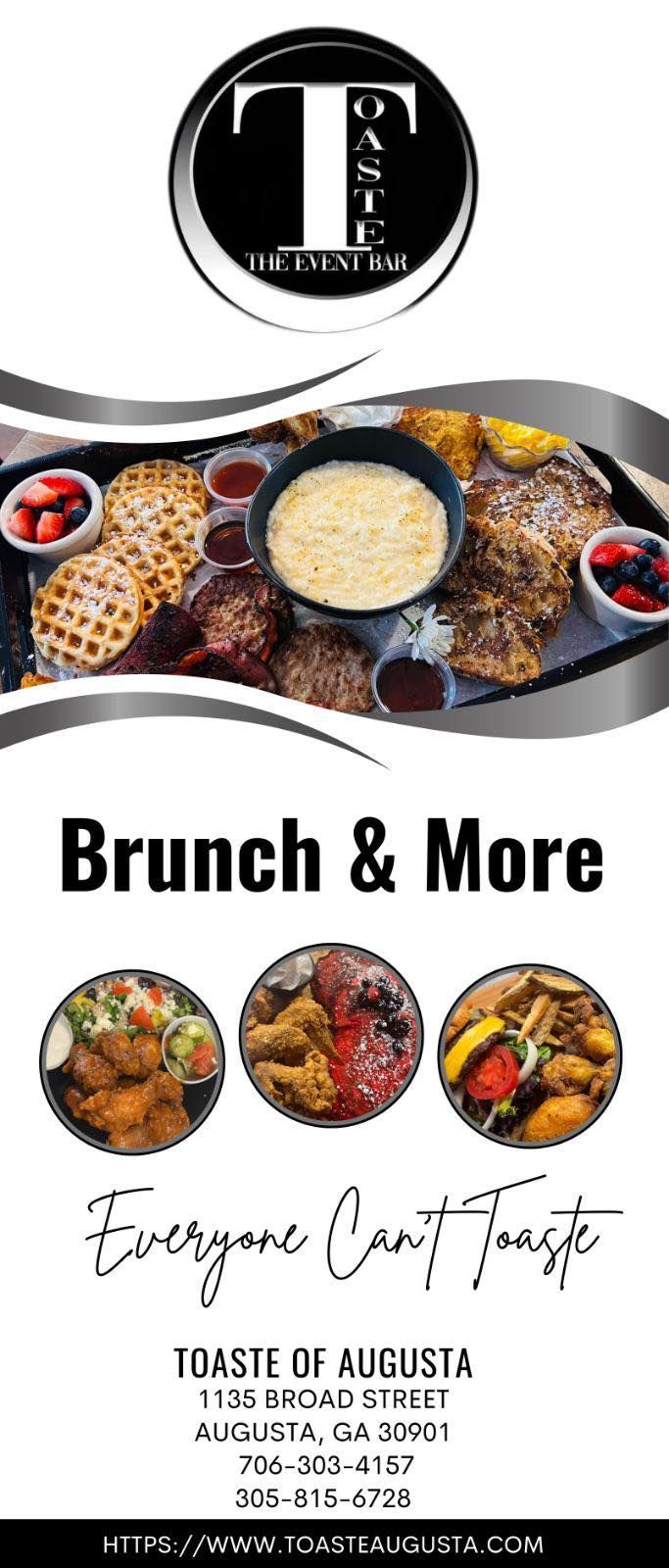 Brunch and More Menu - Augusta, GA - Toaste