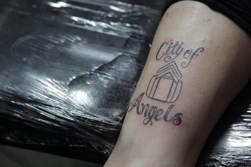 Tattoo on ankle: 