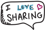Speech bubble with 