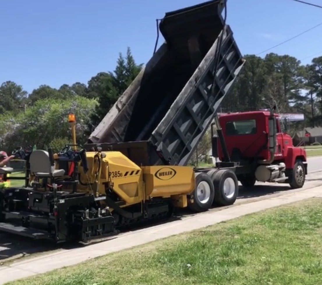 Road Paving in Rocky Mount, Greenville, & Knightdale, NC