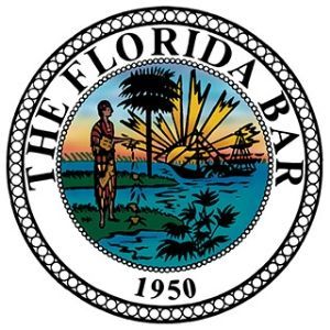 The seal of the florida bar from 1950