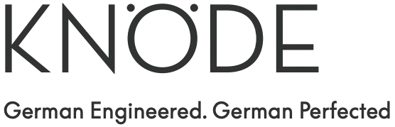 KNÖDE logo with the text