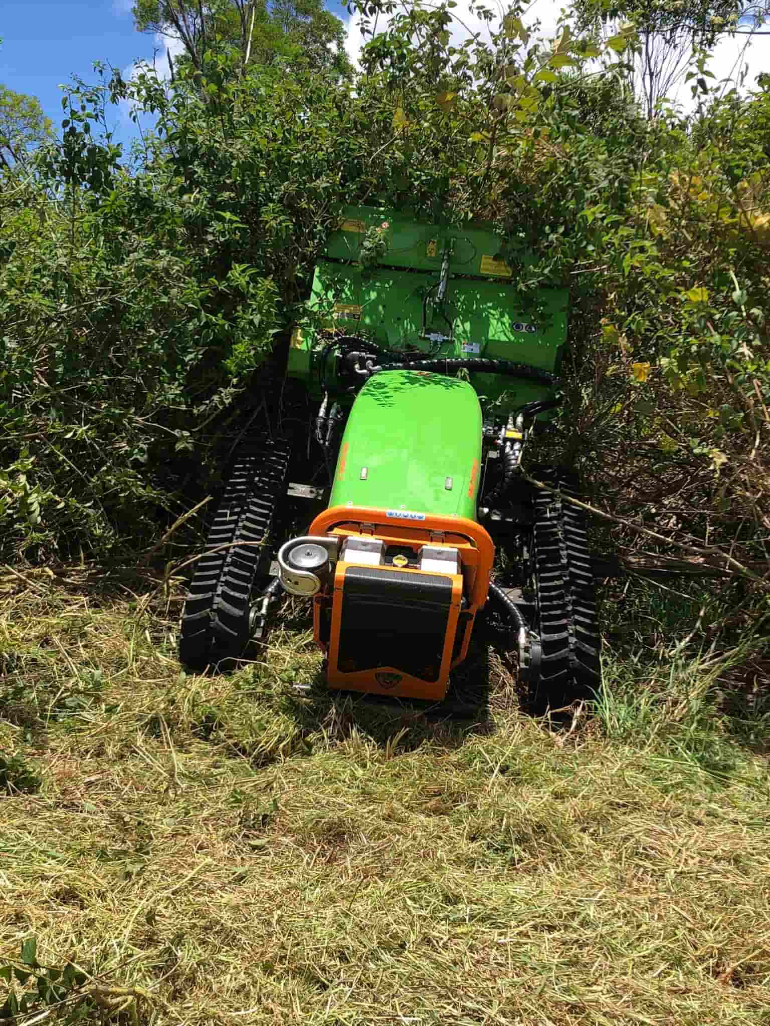 Land Clearing Equipment Clearing Bush — Green Clearing & Maintenance in Mackay, QLD