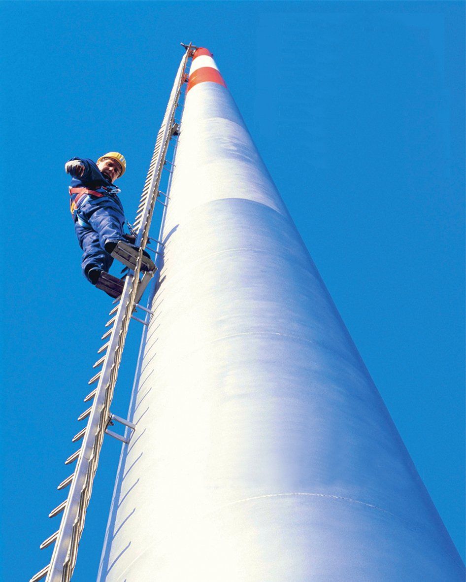 operaio ad alta quota